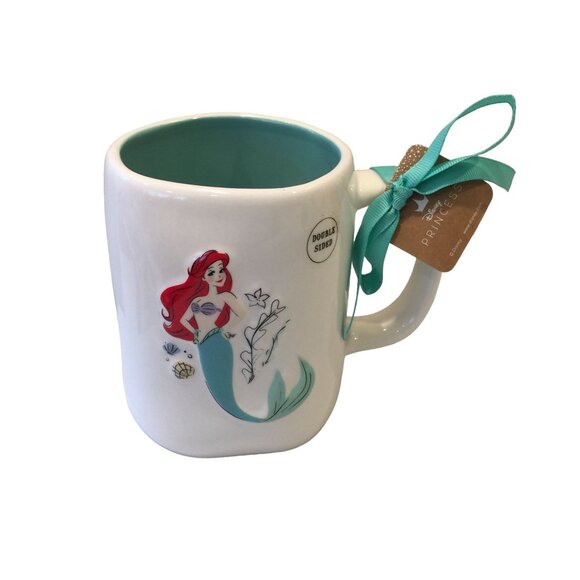 Rae Dunn x Disney The Little Mermaid Textured FIND YOUR VOICE Mug - Picture 1 of 2